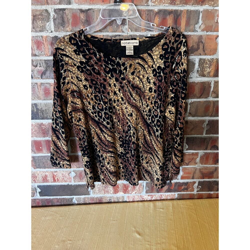 Leopard Print Blouse - image 3